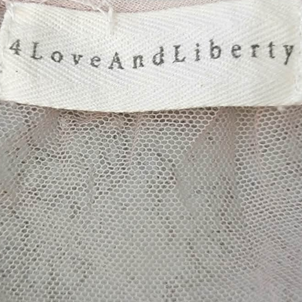 4 Love And Liberty Elegant Lace Top in Soft Pink - Picture 15 of 16